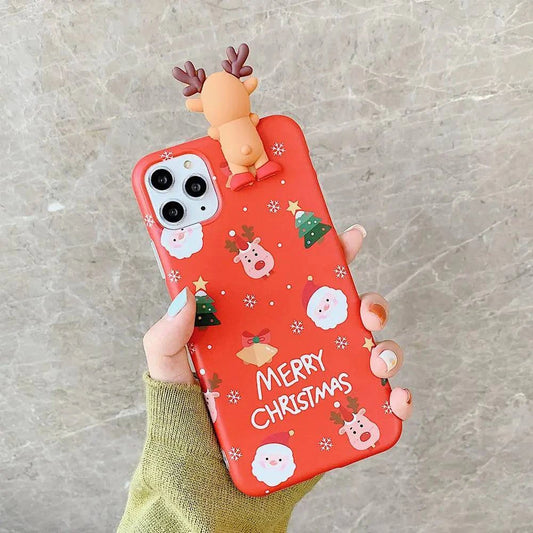 3D Christmas Reindeer Case - The Gift Shop