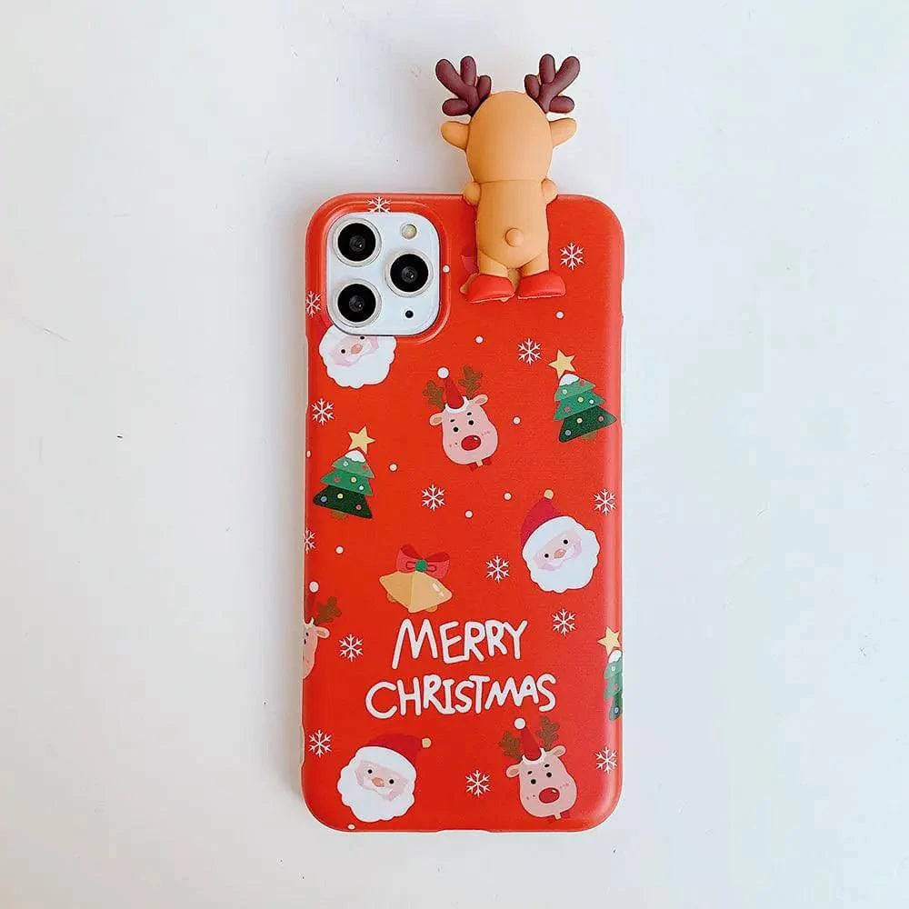 3D Christmas Reindeer Case - The Gift Shop
