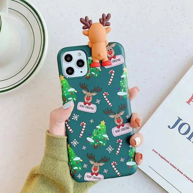 3D Christmas Reindeer Case - The Gift Shop