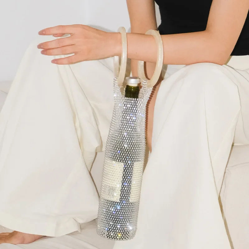 Diamond Wine Bottle Gift Bag | Elevate Your Gift-Giving - The Gift Shop