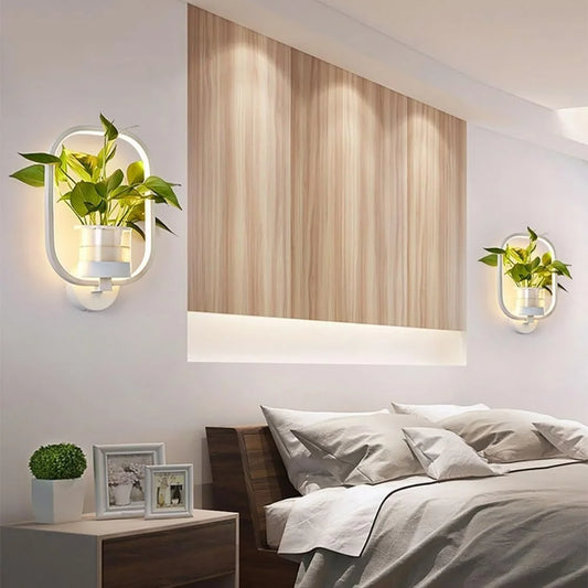 Nordic Planter Lamp - Stylish Indoor Lighting & Plant Holder - The Gift Shop
