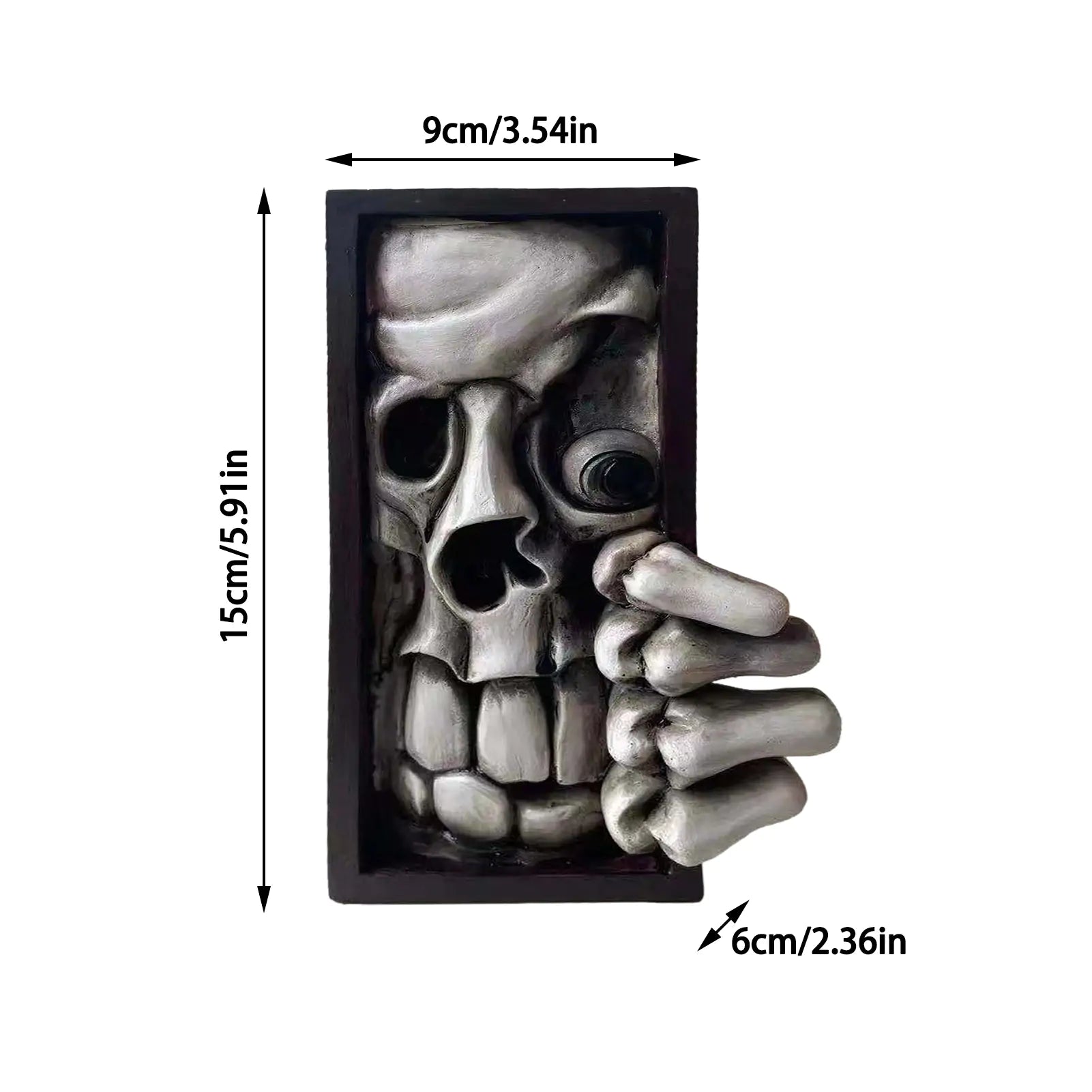 Spooky Halloween Bookmark | Durable Resin Bookmark for Horror Fans - The Gift Shop