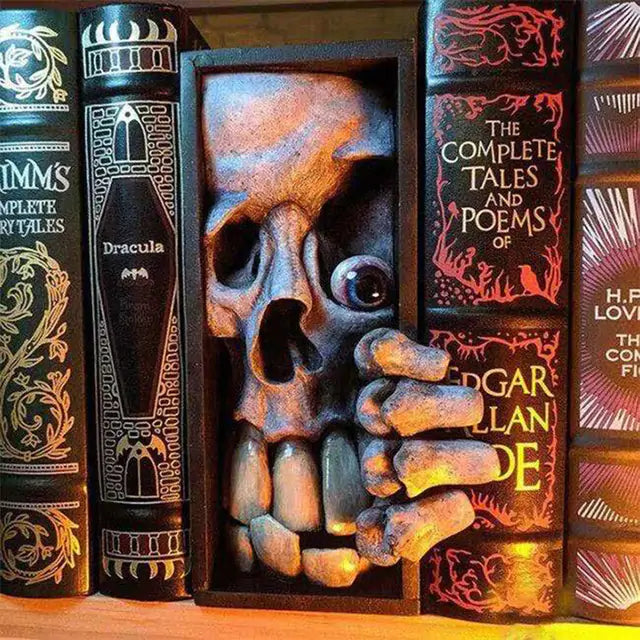 Spooky Halloween Bookmark | Durable Resin Bookmark for Horror Fans - The Gift Shop