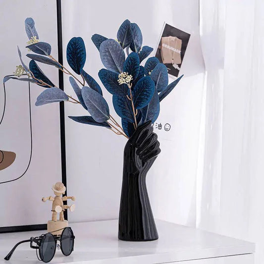 Artistic Ceramic Hand Vase - The Gift Shop