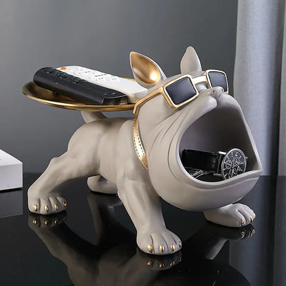 French Bulldog Butler Statue Storage – Stylish & Functional Home Décor - The Gift Shop