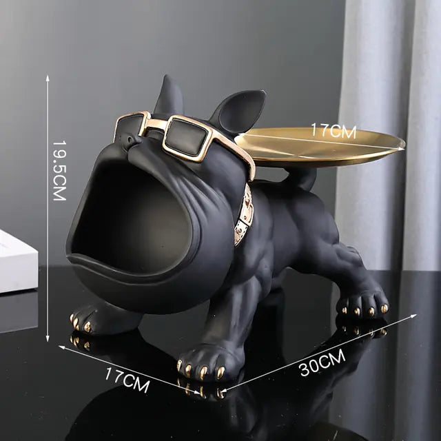 French Bulldog Butler Statue Storage – Stylish & Functional Home Décor - The Gift Shop