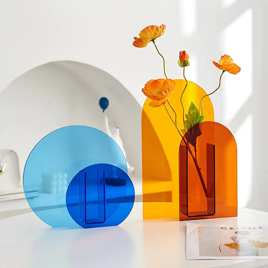 Minimalist Acrylic Vase - The Gift Shop
