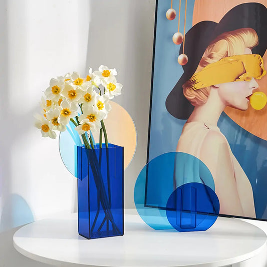 Minimalist Acrylic Vase - The Gift Shop