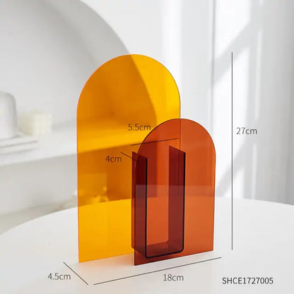 Minimalist Acrylic Vase - The Gift Shop
