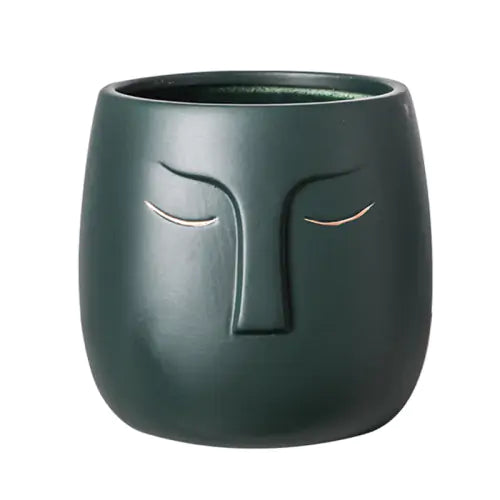 Ceramic Face Vase - The Gift Shop