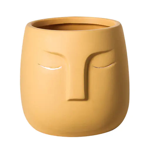 Ceramic Face Vase - The Gift Shop