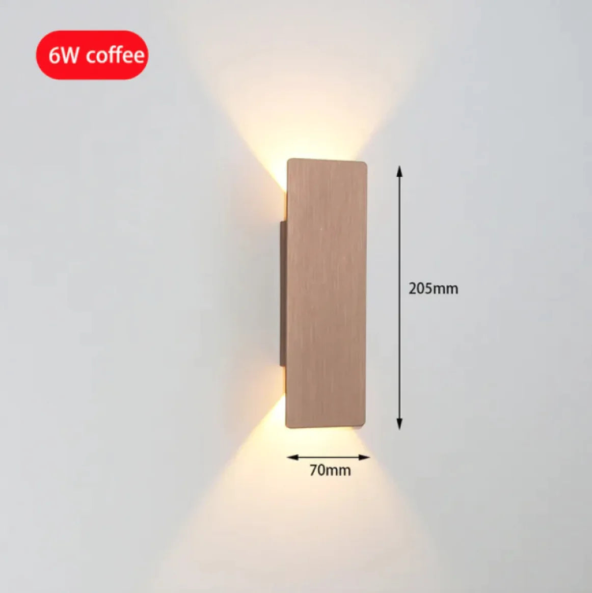 6W LED Indoor Wall Lamp - Modern Energy-Efficient Lighting - The Gift Shop