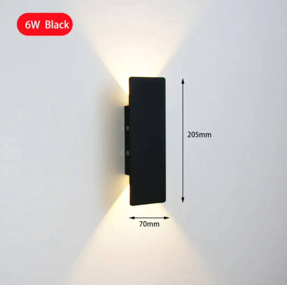6W LED Indoor Wall Lamp - Modern Energy-Efficient Lighting - The Gift Shop