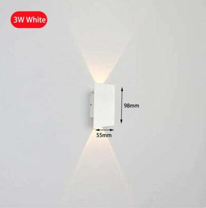 6W LED Indoor Wall Lamp - Modern Energy-Efficient Lighting - The Gift Shop