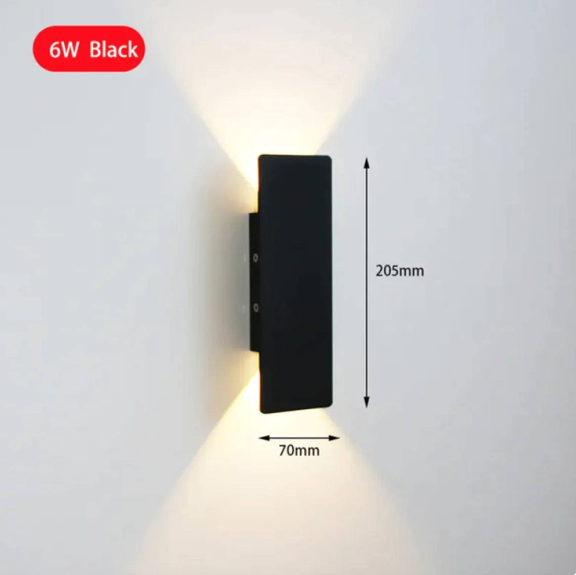 6W LED Indoor Wall Lamp - Modern Energy-Efficient Lighting - The Gift Shop