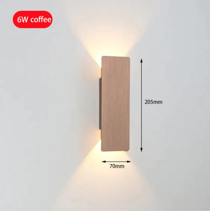 6W LED Indoor Wall Lamp - Modern Energy-Efficient Lighting - The Gift Shop