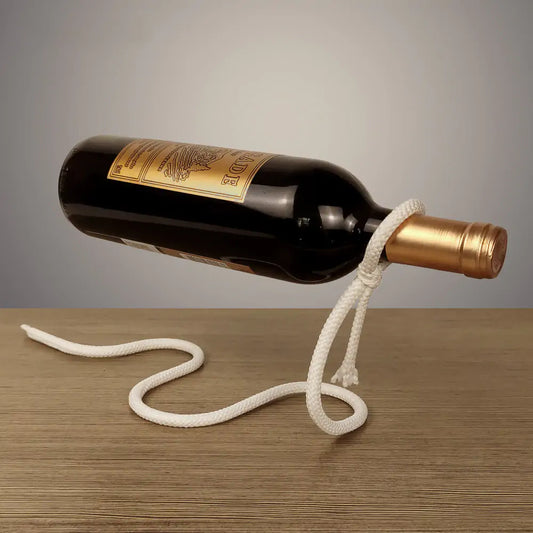 Suspended Rope Bottle Holder - The Gift Shop