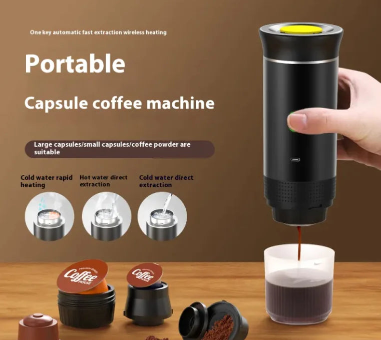 Portable Capsule Coffee Machine - The Gift Shop