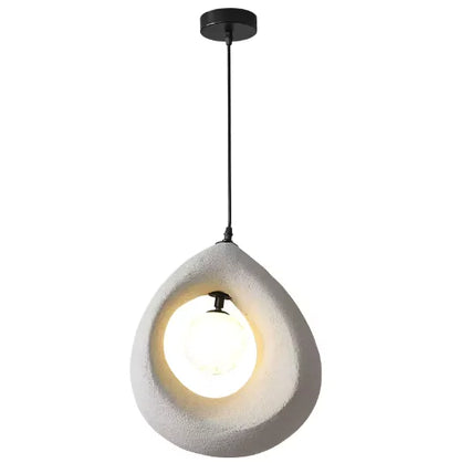 Retro Bar Pendant Light – Sleek Milky White Lampshade, Modern and Minimalist Design - The Gift Shop