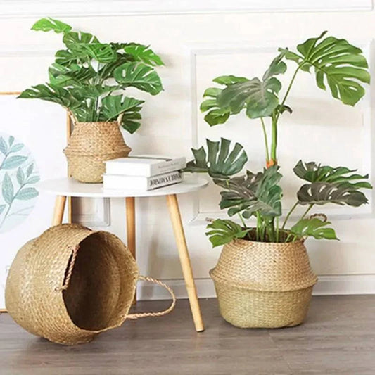 Seagrass Hanging Planter Basket - The Gift Shop