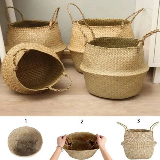 Seagrass Hanging Planter Basket - The Gift Shop