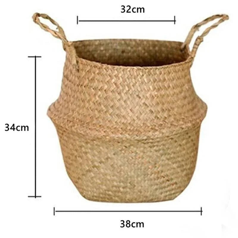 Seagrass Hanging Planter Basket - The Gift Shop