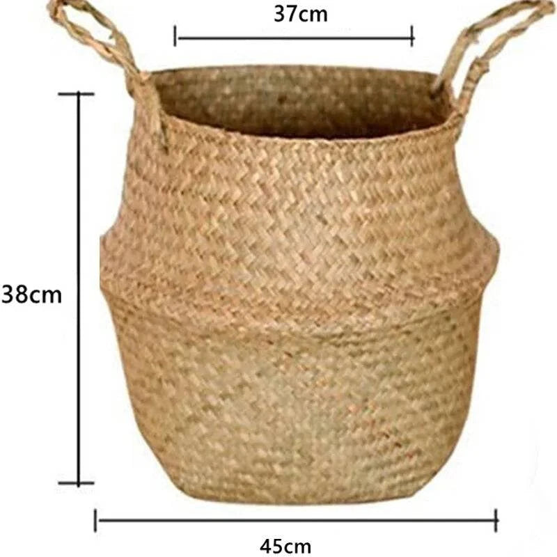 Seagrass Hanging Planter Basket - The Gift Shop