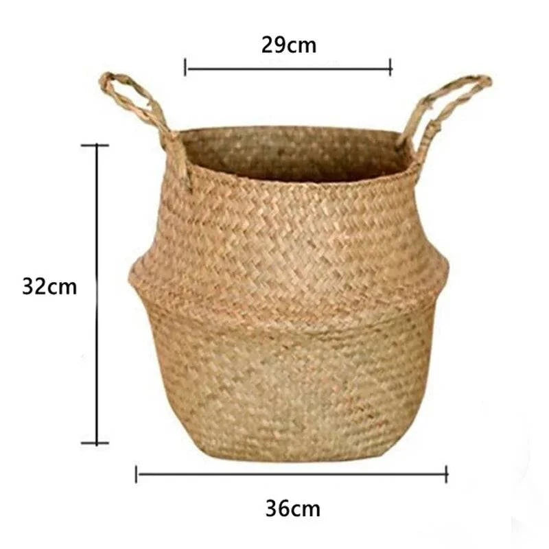 Seagrass Hanging Planter Basket - The Gift Shop