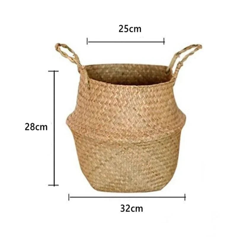 Seagrass Hanging Planter Basket - The Gift Shop