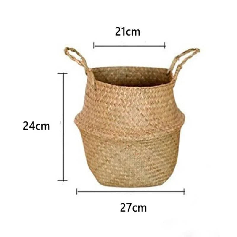 Seagrass Hanging Planter Basket - The Gift Shop