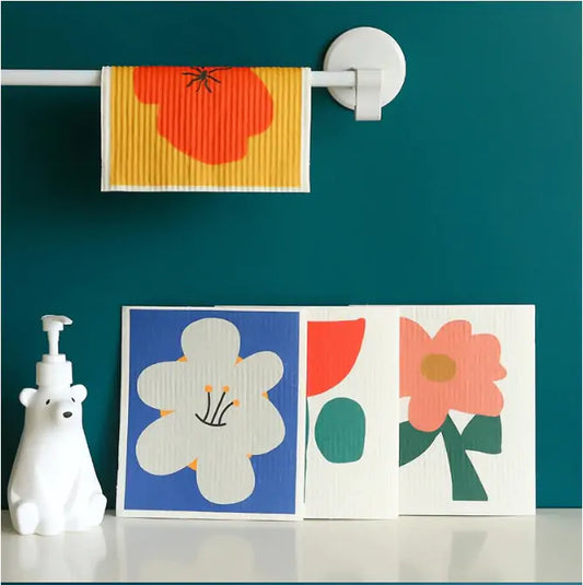 Swedish Dishcloth for Kitchen | Superabsorbent Cleaning Cloth for Household Use - The Gift Shop