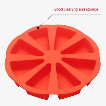 Creative 8-Cavity Silicone Cake Mold DIY Kit – Bake & Decorate with Ease! - The Gift Shop