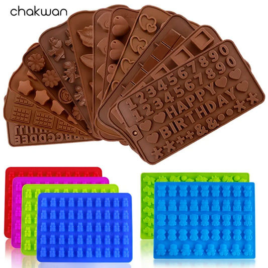 Gummy Bear Jelly & Chocolate Molds - The Gift Shop
