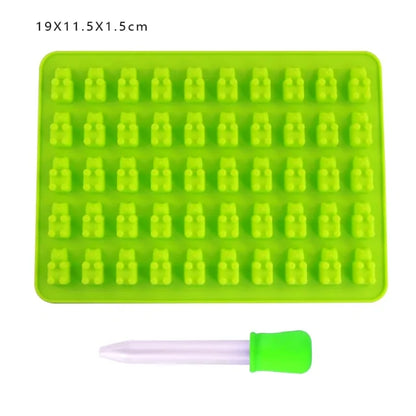 Gummy Bear Jelly & Chocolate Molds - The Gift Shop