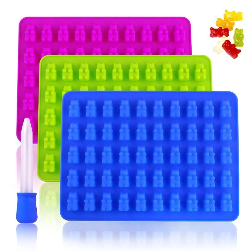 Gummy Bear Jelly & Chocolate Molds - The Gift Shop