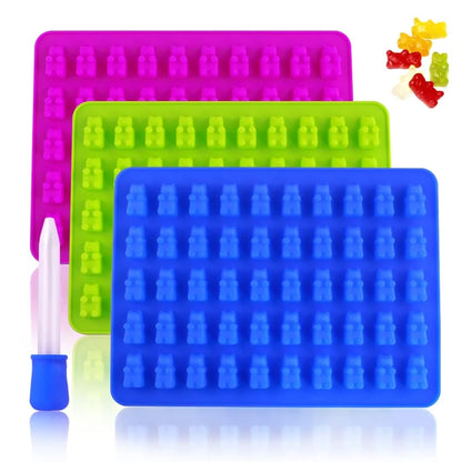 Gummy Bear Jelly & Chocolate Molds - The Gift Shop