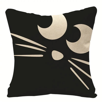 Halloween Cushion Cover | Spooky Decorative Pillow Cover for Seasonal Decor - The Gift Shop