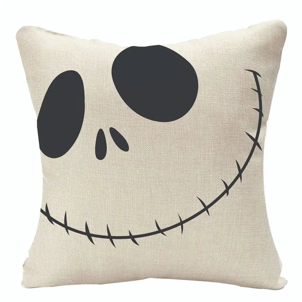 Halloween Cushion Cover | Spooky Decorative Pillow Cover for Seasonal Decor - The Gift Shop