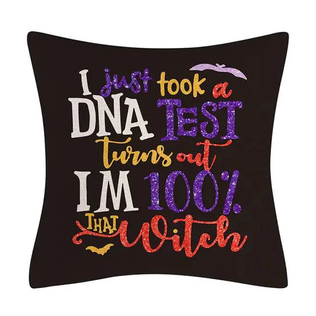 Halloween Cushion Cover | Spooky Decorative Pillow Cover for Seasonal Decor - The Gift Shop