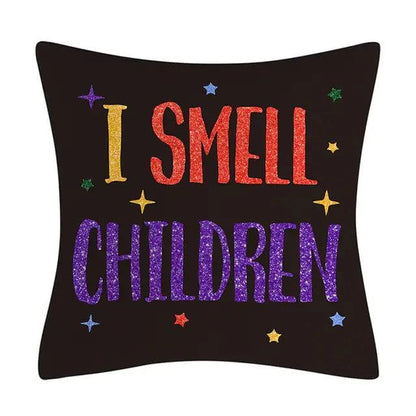 Halloween Cushion Cover | Spooky Decorative Pillow Cover for Seasonal Decor - The Gift Shop