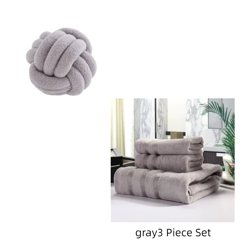 🛋️ Cozy & Stylish Knotted Pillow – A Modern Accent for Your Home! - The Gift Shop