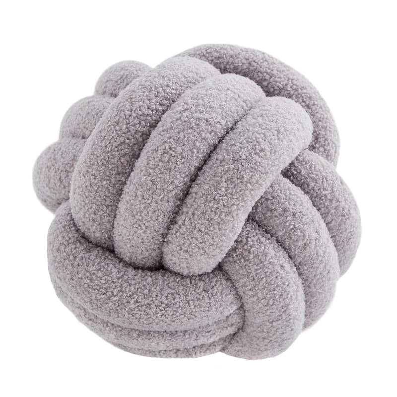 🛋️ Cozy & Stylish Knotted Pillow – A Modern Accent for Your Home! - The Gift Shop