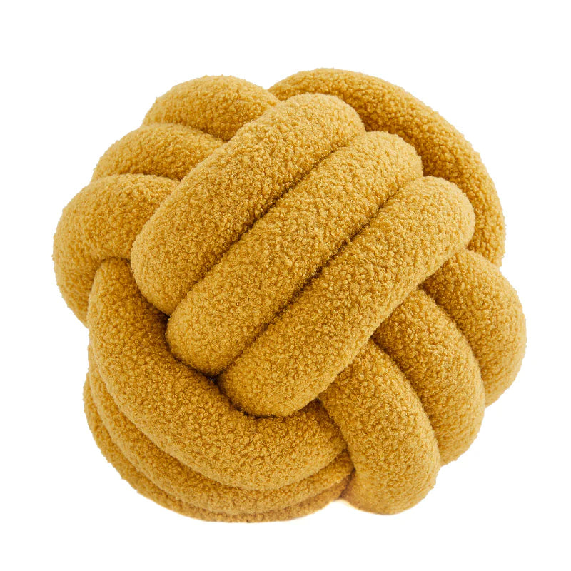 🛋️ Cozy & Stylish Knotted Pillow – A Modern Accent for Your Home! - The Gift Shop