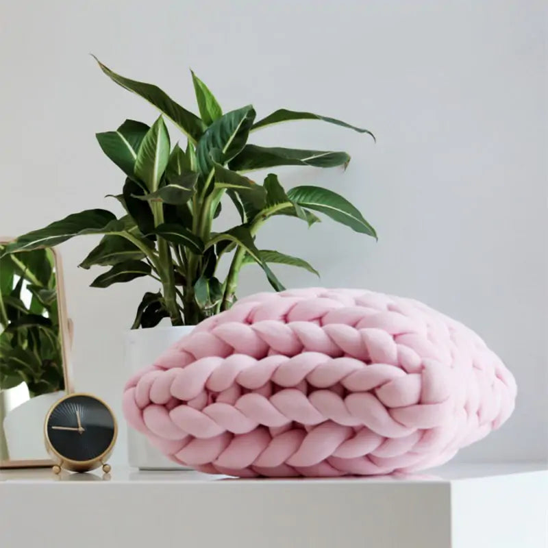Handmade Wool Pillow | Cozy & Stylish Decorative Cushion - The Gift Shop