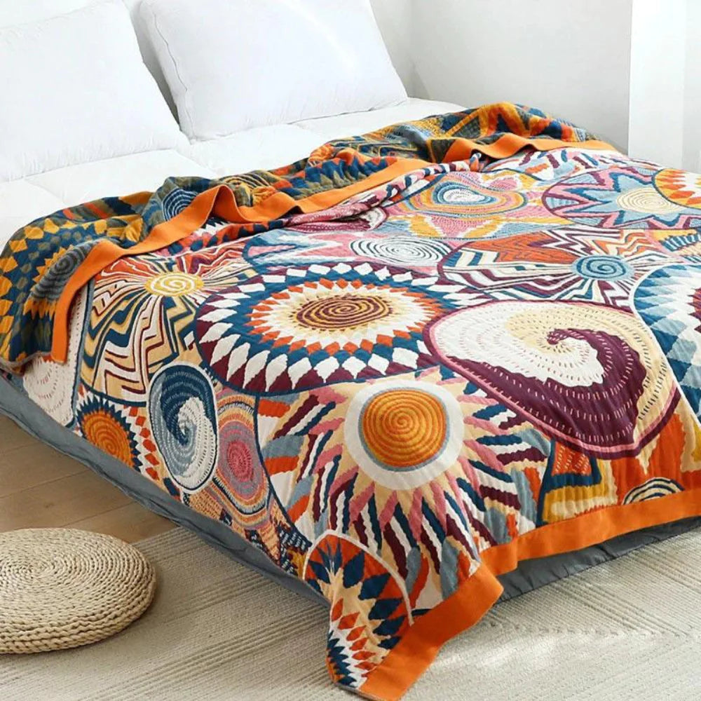 Sunset Throw Blanket | Soft and Cozy Accent Blanket for Relaxation - The Gift Shop