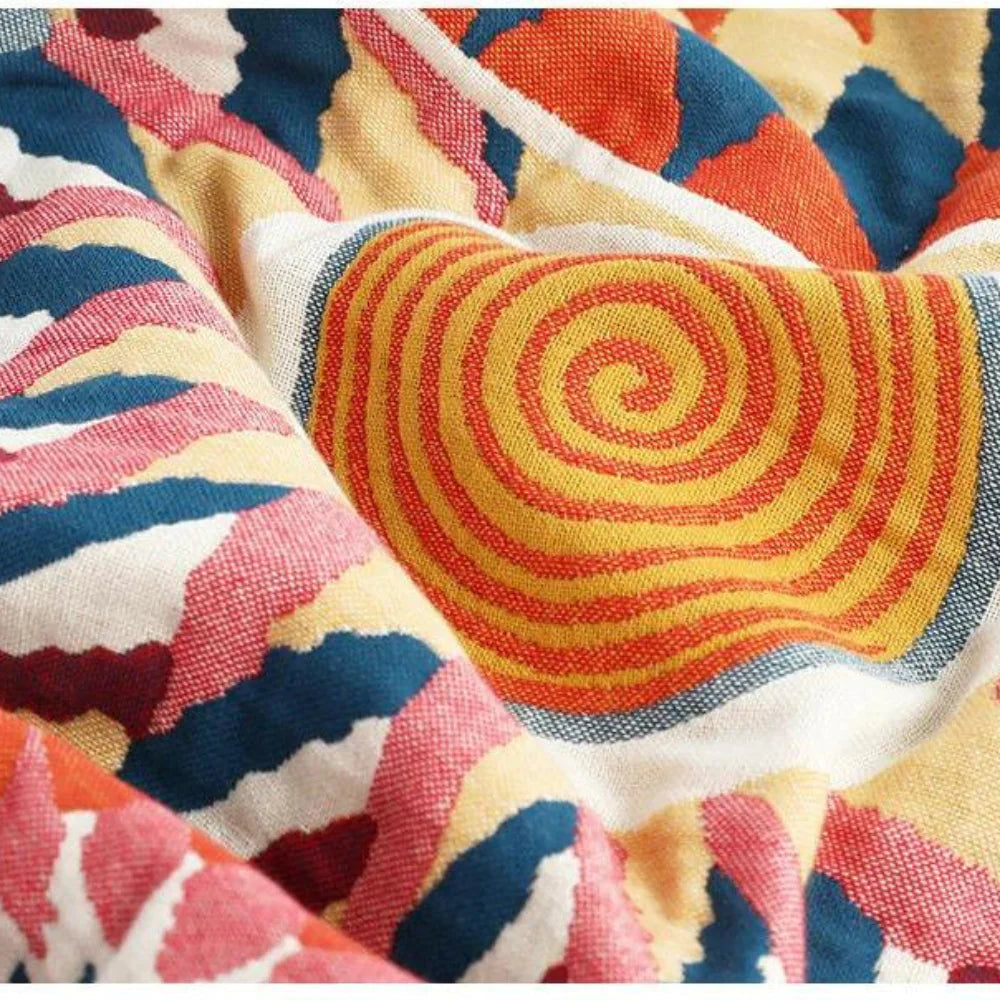 Sunset Throw Blanket | Soft and Cozy Accent Blanket for Relaxation - The Gift Shop