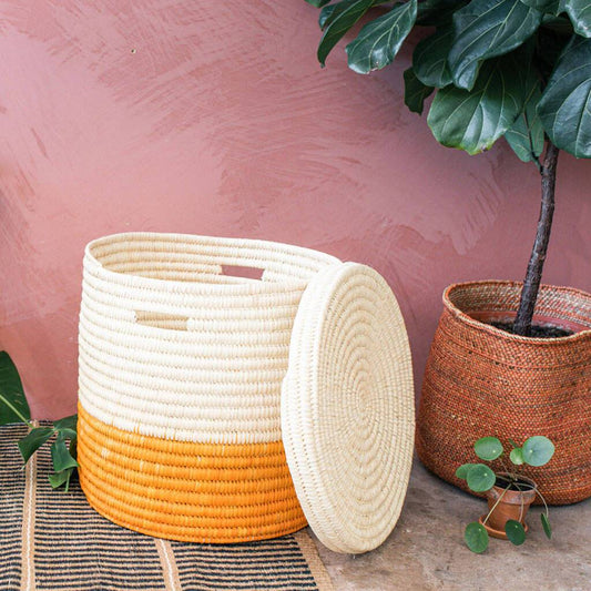 Traditional Handmade African Basket – Thoughtful Gift from The Gift Shop UAE