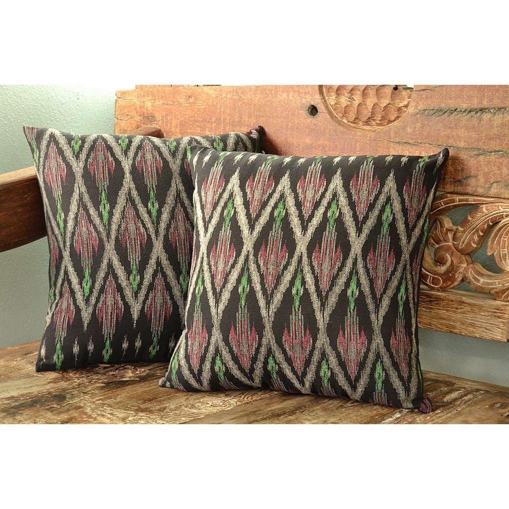 Tribal Ikat Cushion Cover
