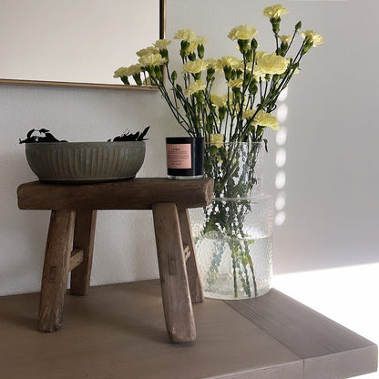 Vintage reclaimed stool - One of a kind – Thoughtful Gift from The Gift Shop UAE