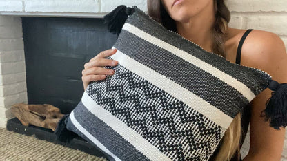 Handmade Accent Pillow Cover – A Touch of Oaxaca’s Artistry - The Gift Shop